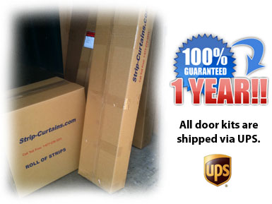 100% Guaranteed 1 Year — all door kits shipped via UPS