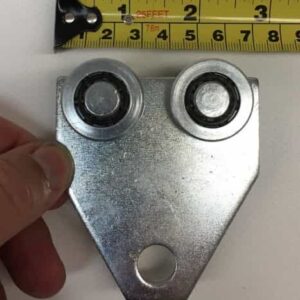 ST-Steel Roller Plated – Ball Bearing 4 Wheel for sliding strip curtains