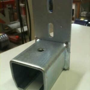 Stock Wall Mount Track End Stop – Allows Perpendicular Track to Attach Against Wall