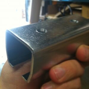 8" x 08" Stock Dark Blue Welding Strip Curtains – 7' long pack of 10 strips only – Ready to Hang