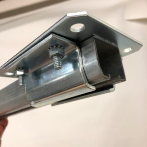 Ceiling Mount Track Connector - Allows Track to attach to ceiling
