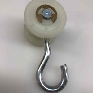 Stock Nylon Roller with 1" hook – 30 lb capacity