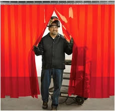 8" x 08" Stock Dark Red Welding Strip – Order by the foot. Adjust Qty in Cart